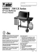 Weber Spirit 700 LX Owner Manual